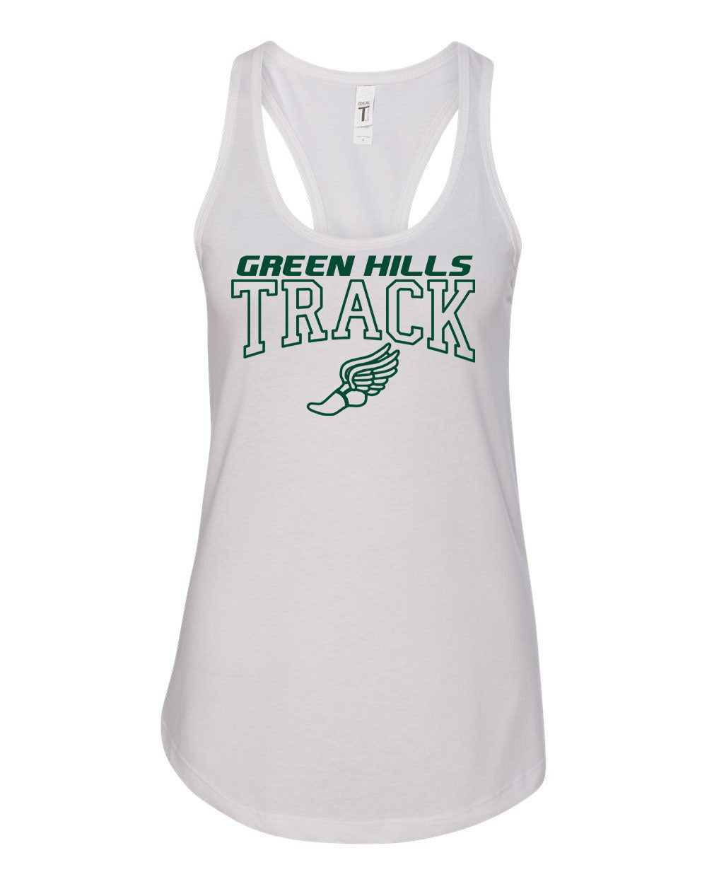 Green Hills Track design 3 Tank Top
