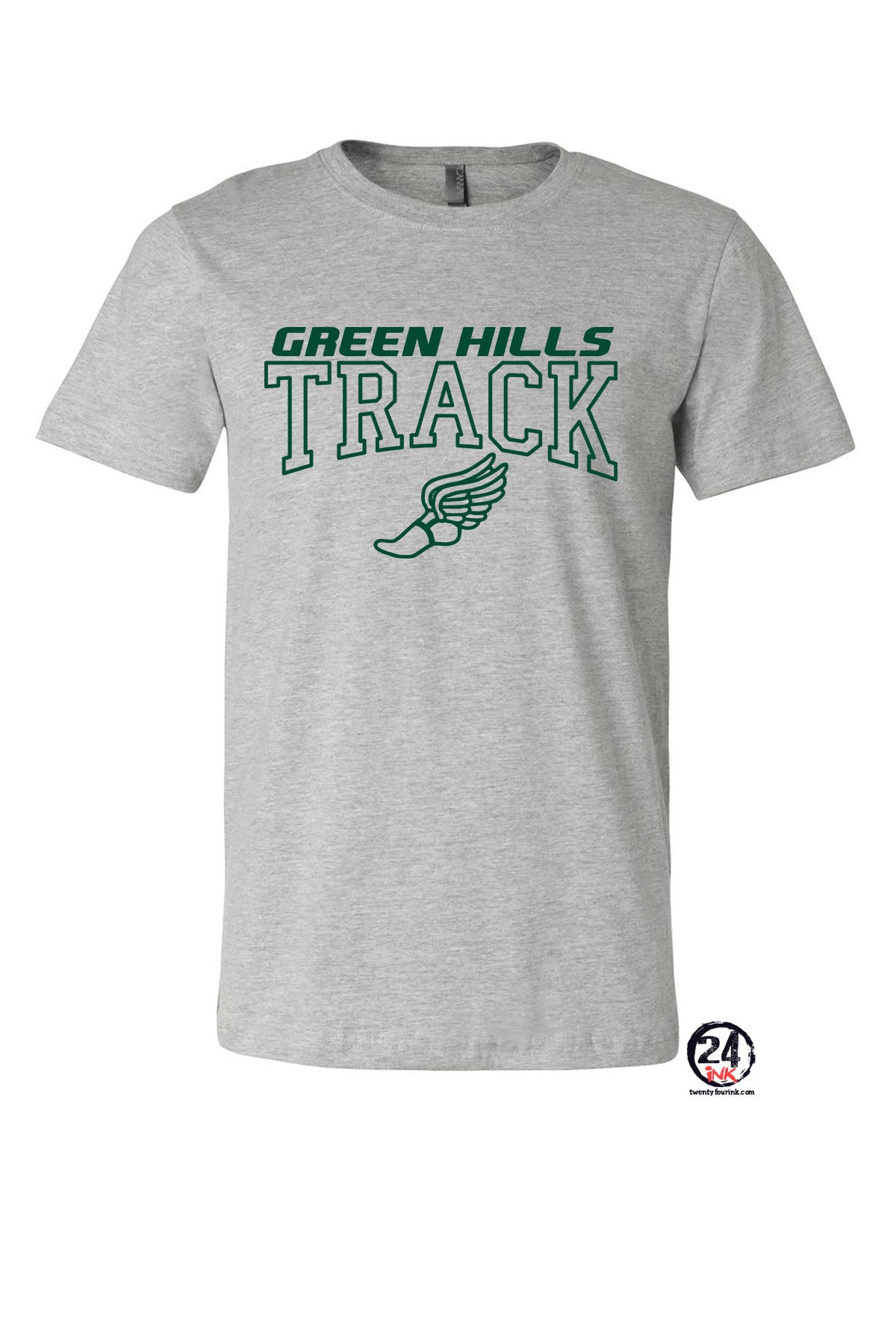 Green Hills Track Design 3 T-Shirt