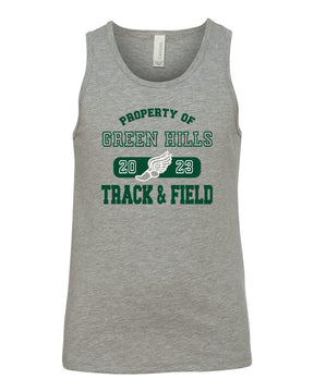Green Hills Track design 4 Muscle Tank Top