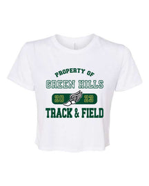 Green Hills Track design 4 Crop Top