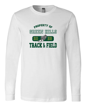 Green Hills Track design 3 Long Sleeve Shirt