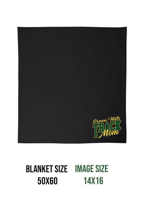 Green Hills Track Design 5 Blanket