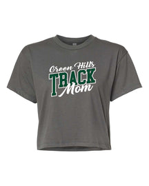 Green Hills Track design 5 Crop Top