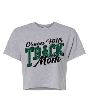 Green Hills Track design 5 Crop Top