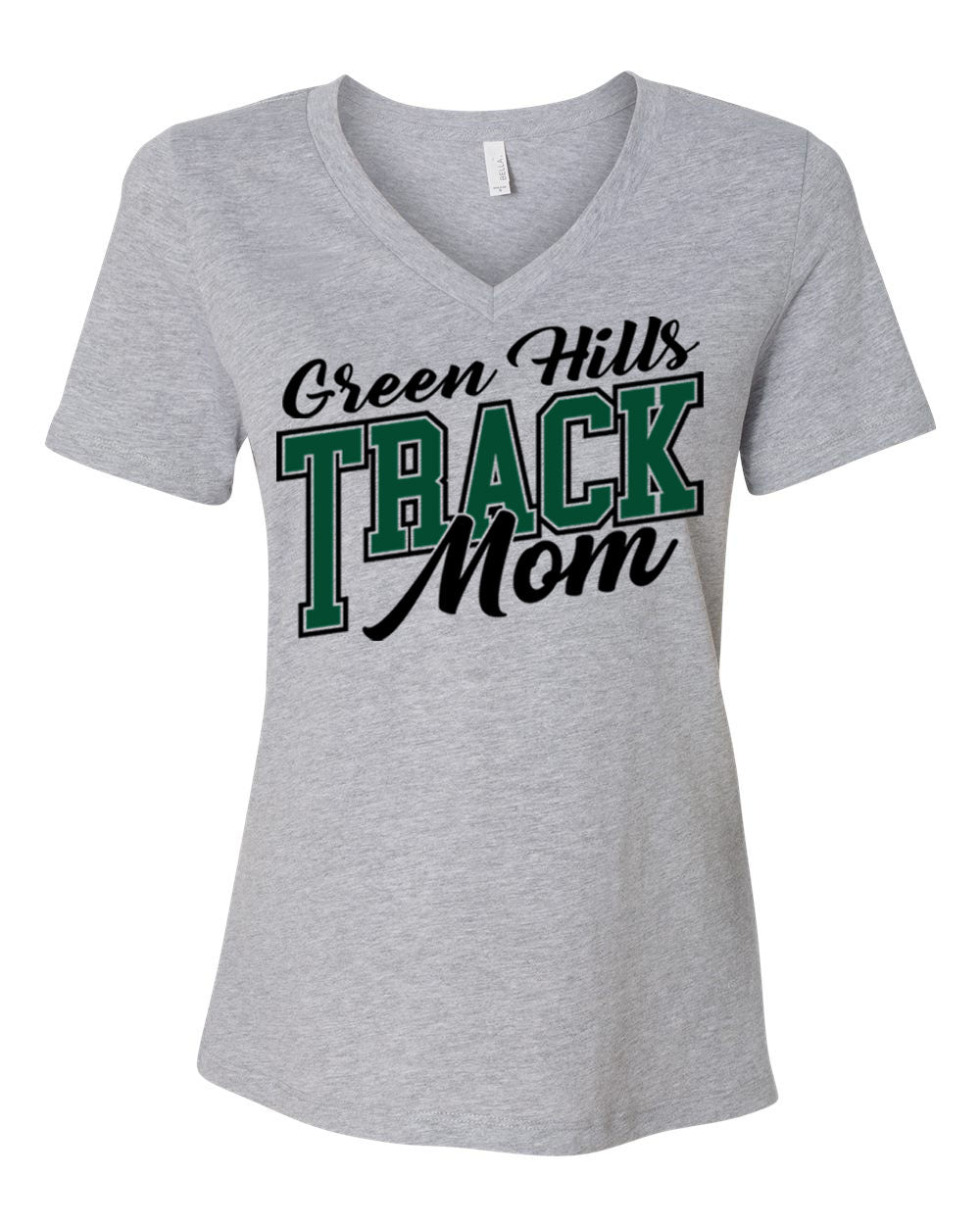 Green Hills Track Design 5 V-neck T-shirt
