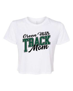 Green Hills Track design 5 Crop Top