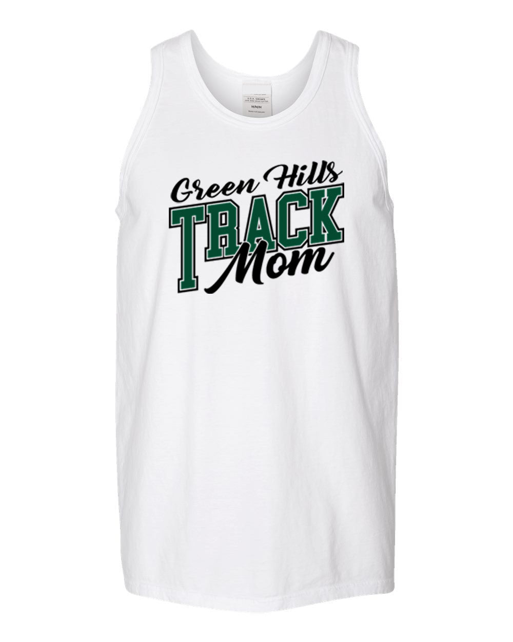 Green Hills Track design 5 Muscle Tank Top