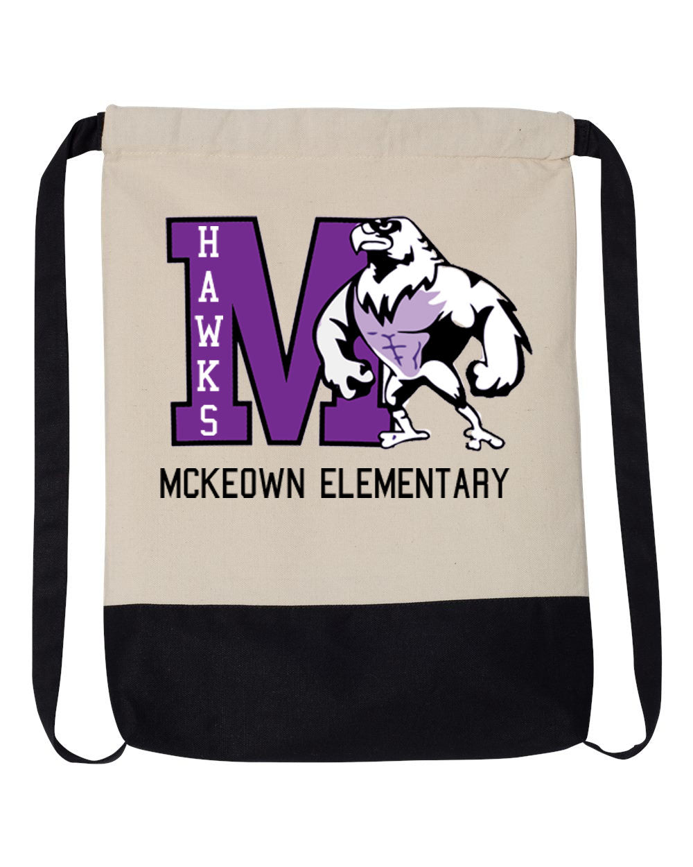 McKeown design 13 Drawstring Bag