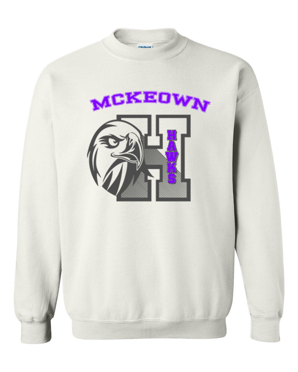 McKeown Design 10  Non hooded sweatshirt