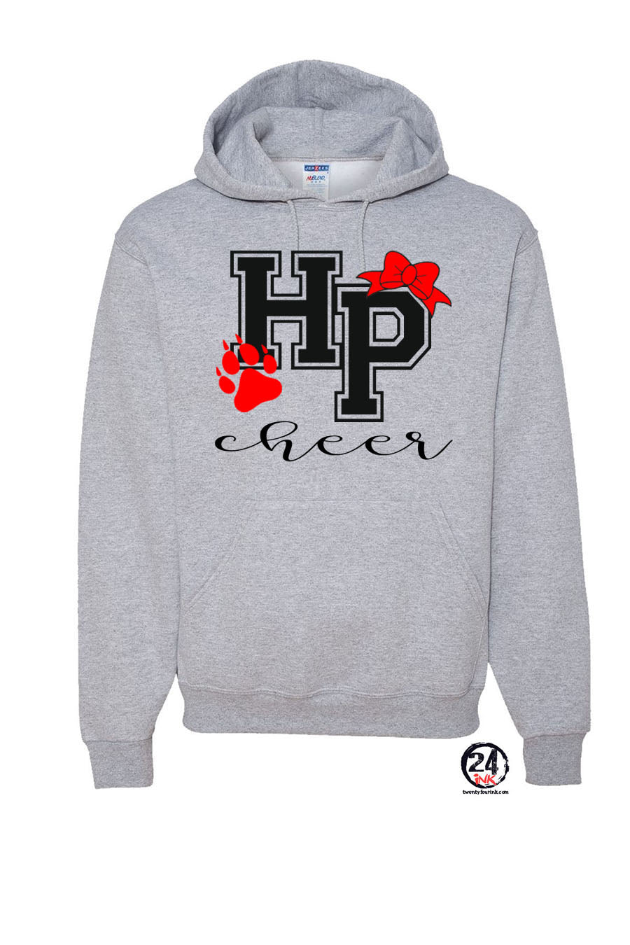 High Point cheer Design 3 Hooded Sweatshirt