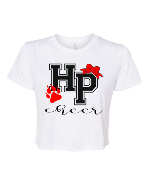 High point Cheer design 3 Crop Top