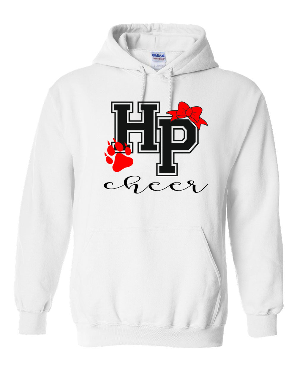High Point cheer Design 3 Hooded Sweatshirt