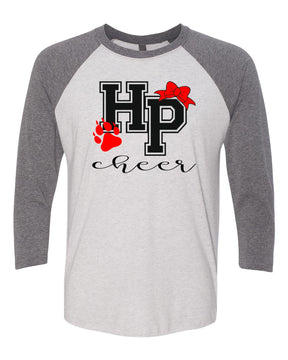 High Point Cheer design 3 raglan shirt