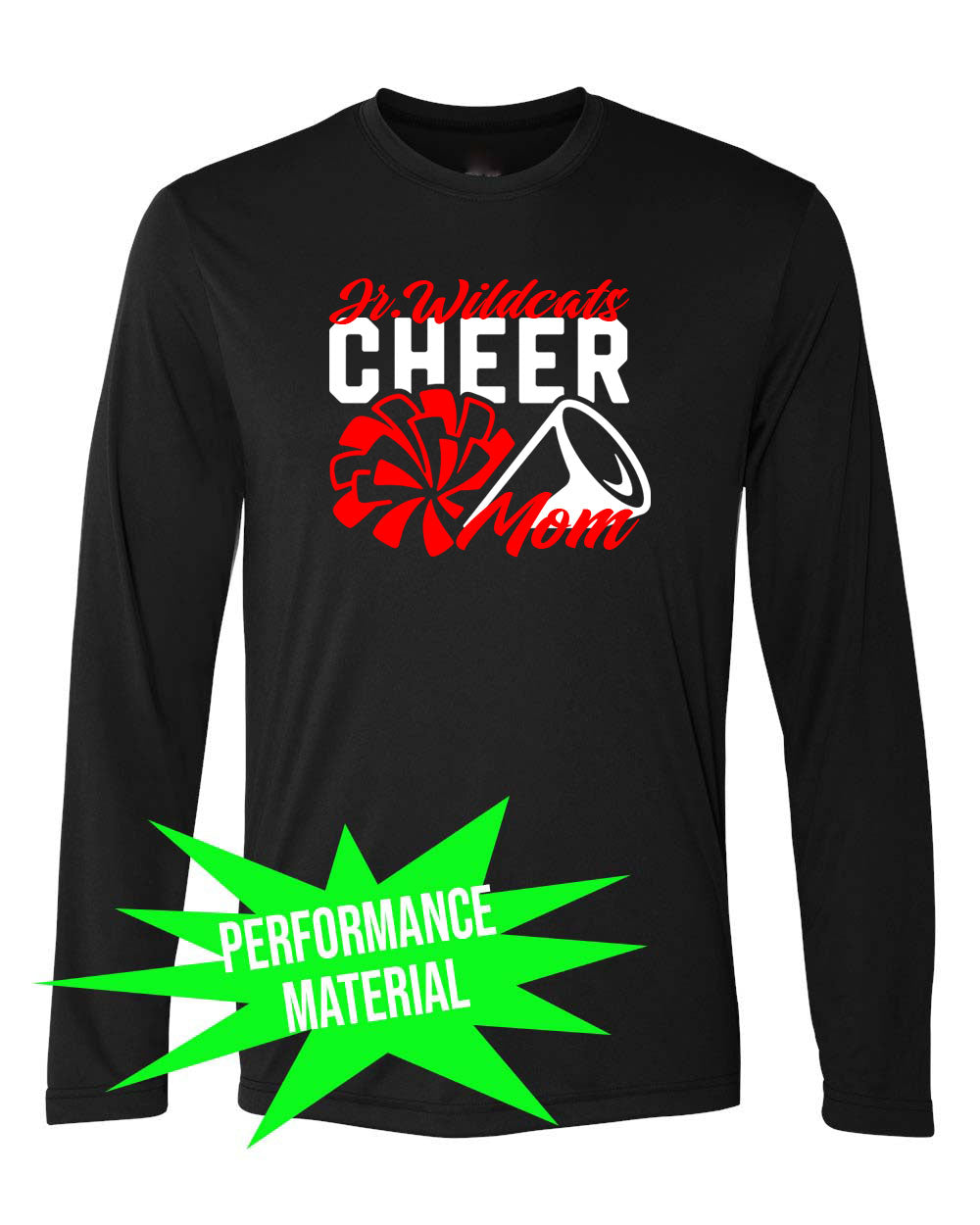 High Point cheer Performance Material Design 4 Long Sleeve Shirt