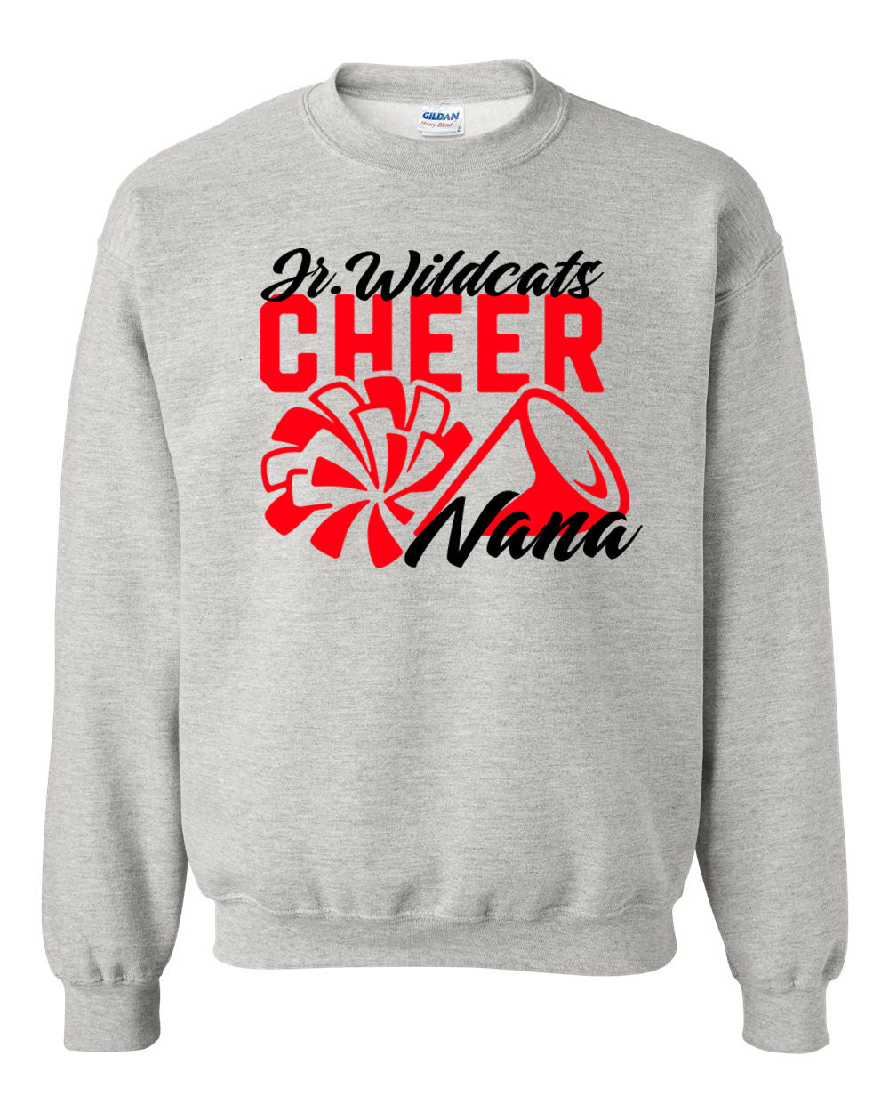 High Point Cheer Design 4 non hooded sweatshirt