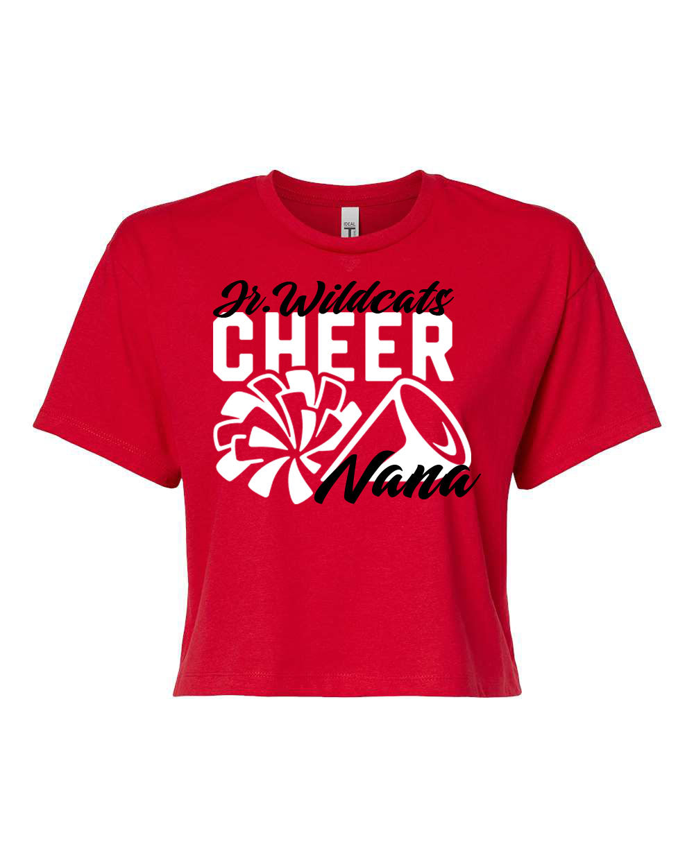 High point Cheer design 4 Crop Top