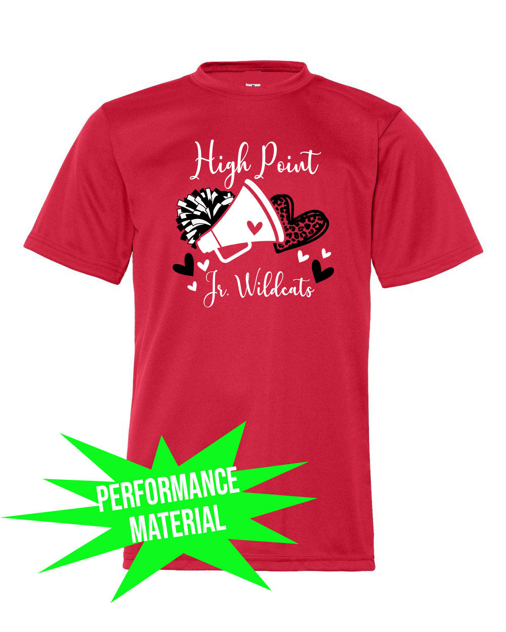High Point Cheer Performance Material design 6 T-Shirt