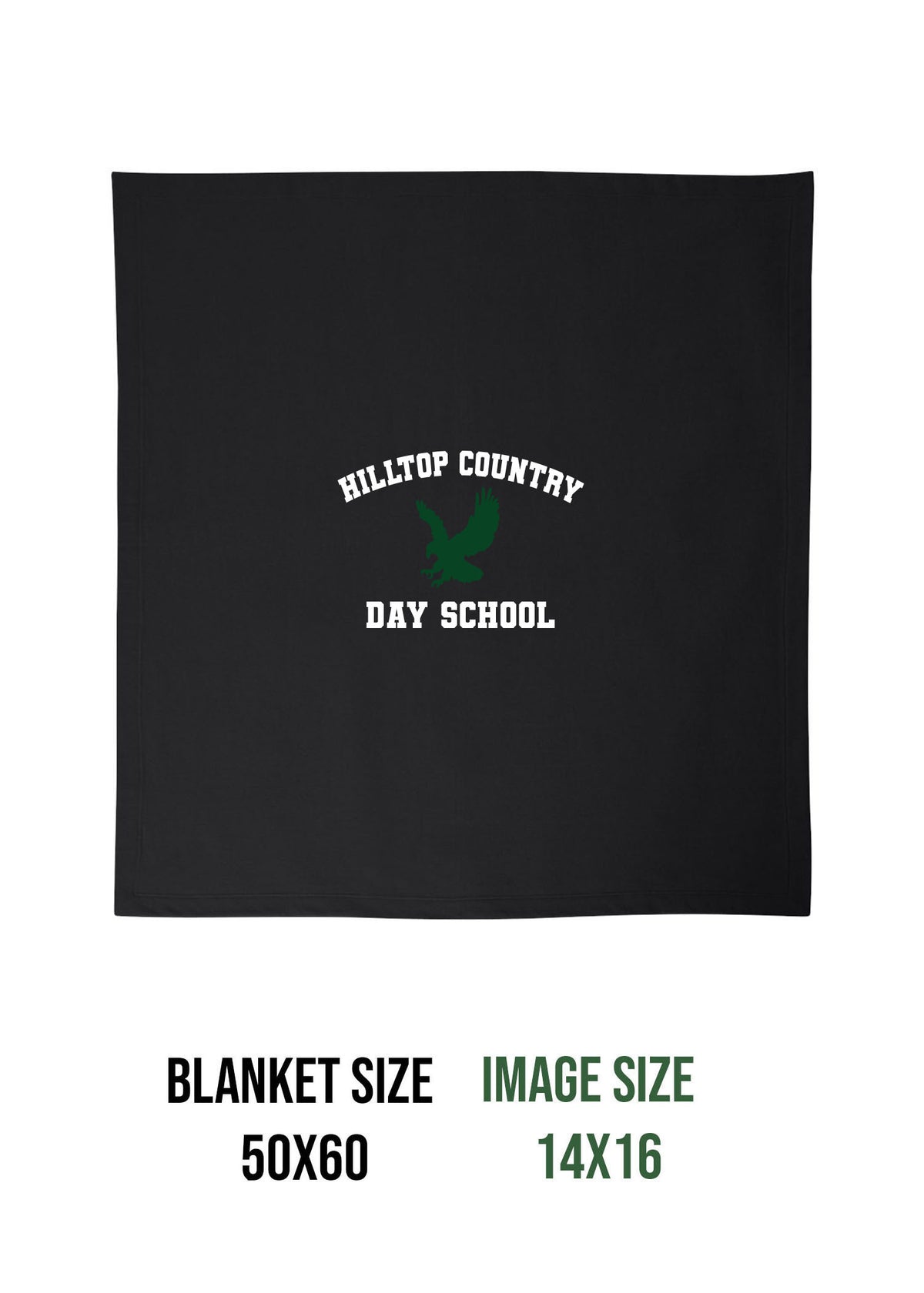 Hilltop Country Day School Design 1 Blanket