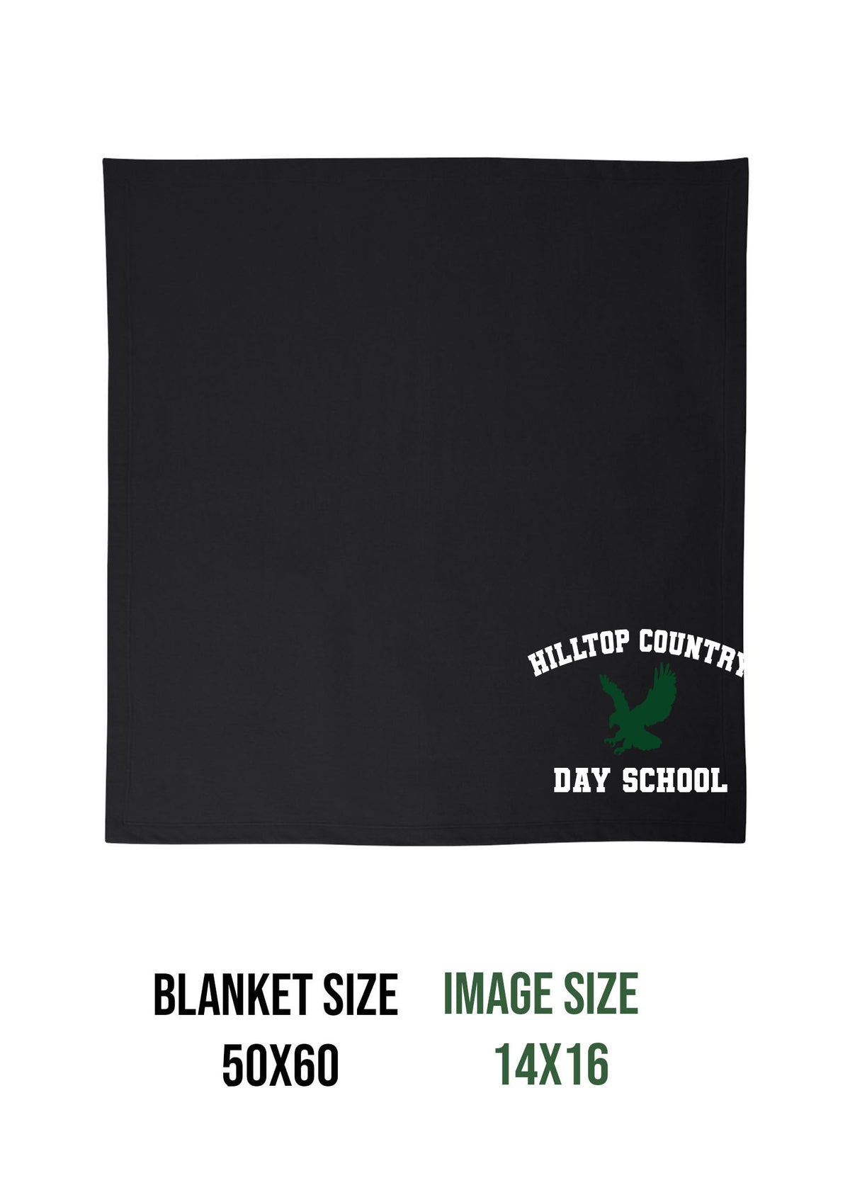 Hilltop Country Day School Design 1 Blanket