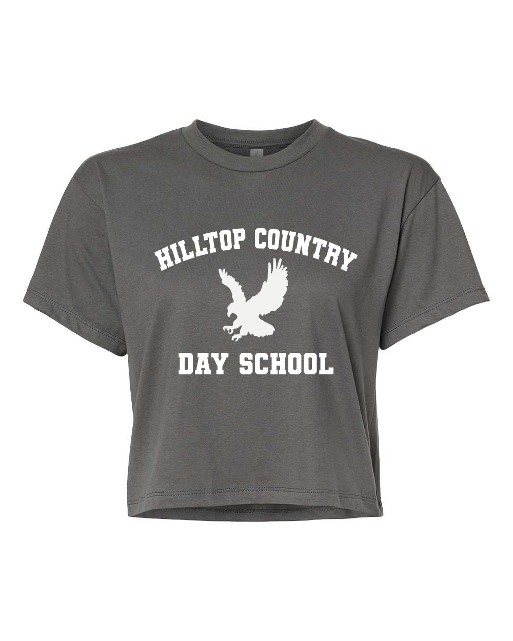 Hilltop Country Day School Design 1 crop top