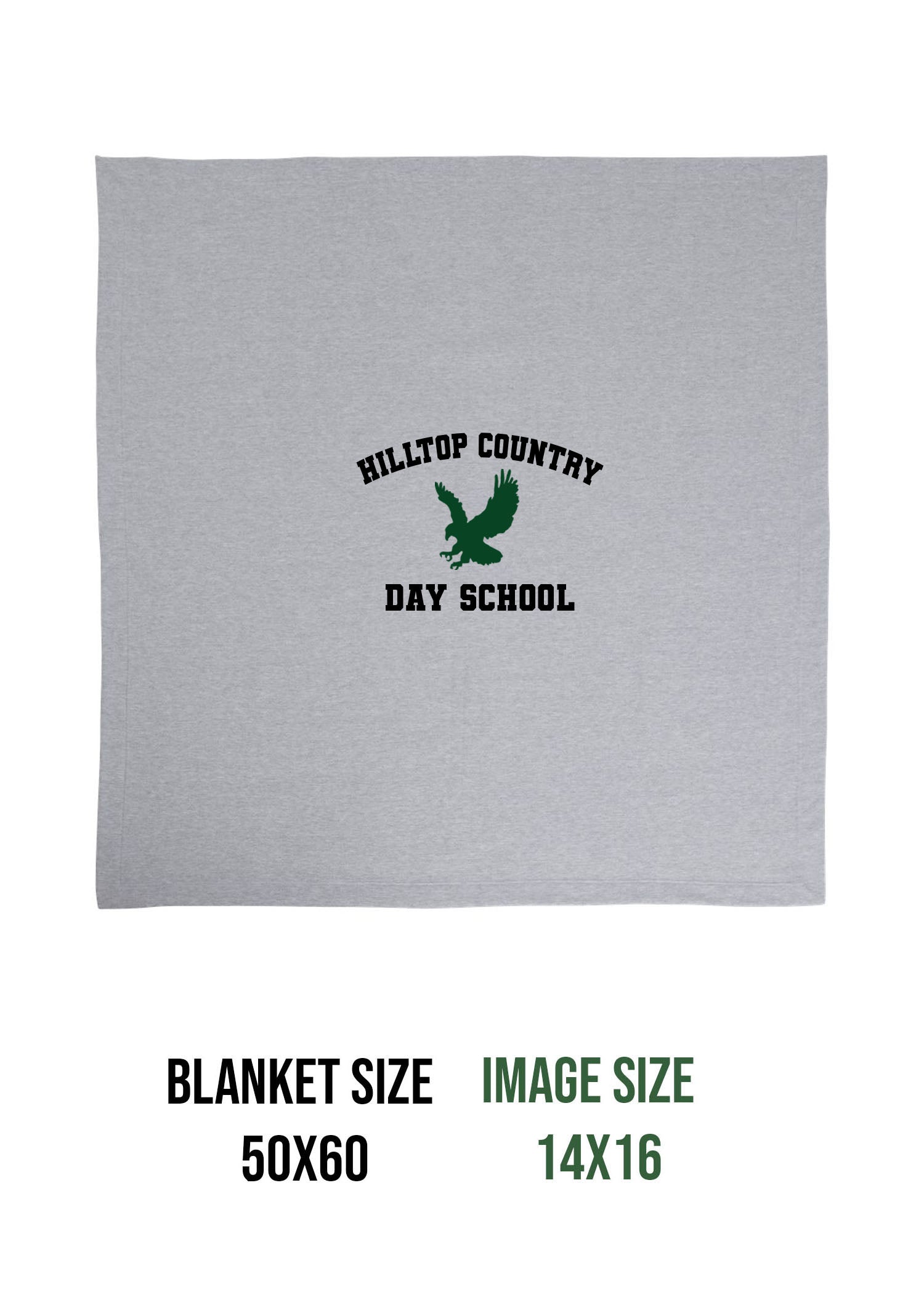 Hilltop Country Day School Design 1 Blanket