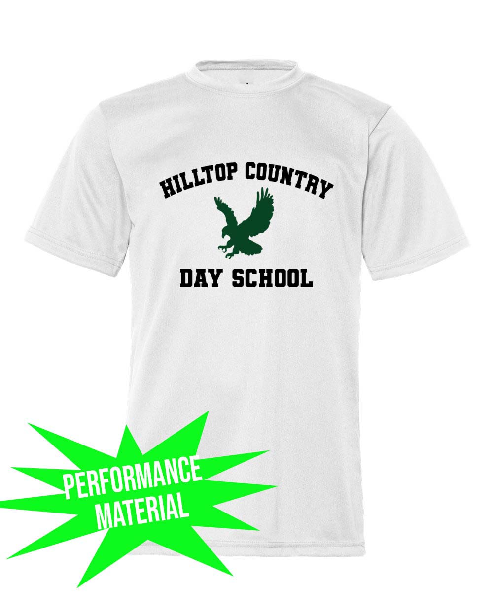 Hilltop Country Day School Performance Material design 1 T-Shirt