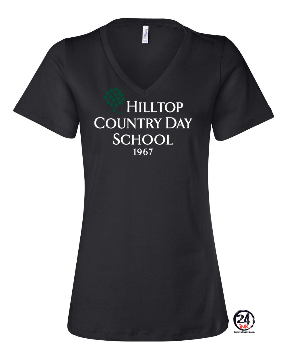 Hilltop Country Day School Design 2 V-Neck