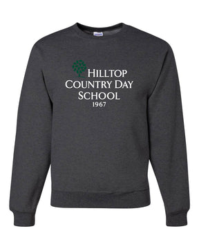 Hilltop Country Day School Design 2 non hooded sweatshirt