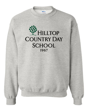 Hilltop Country Day School Design 2 non hooded sweatshirt