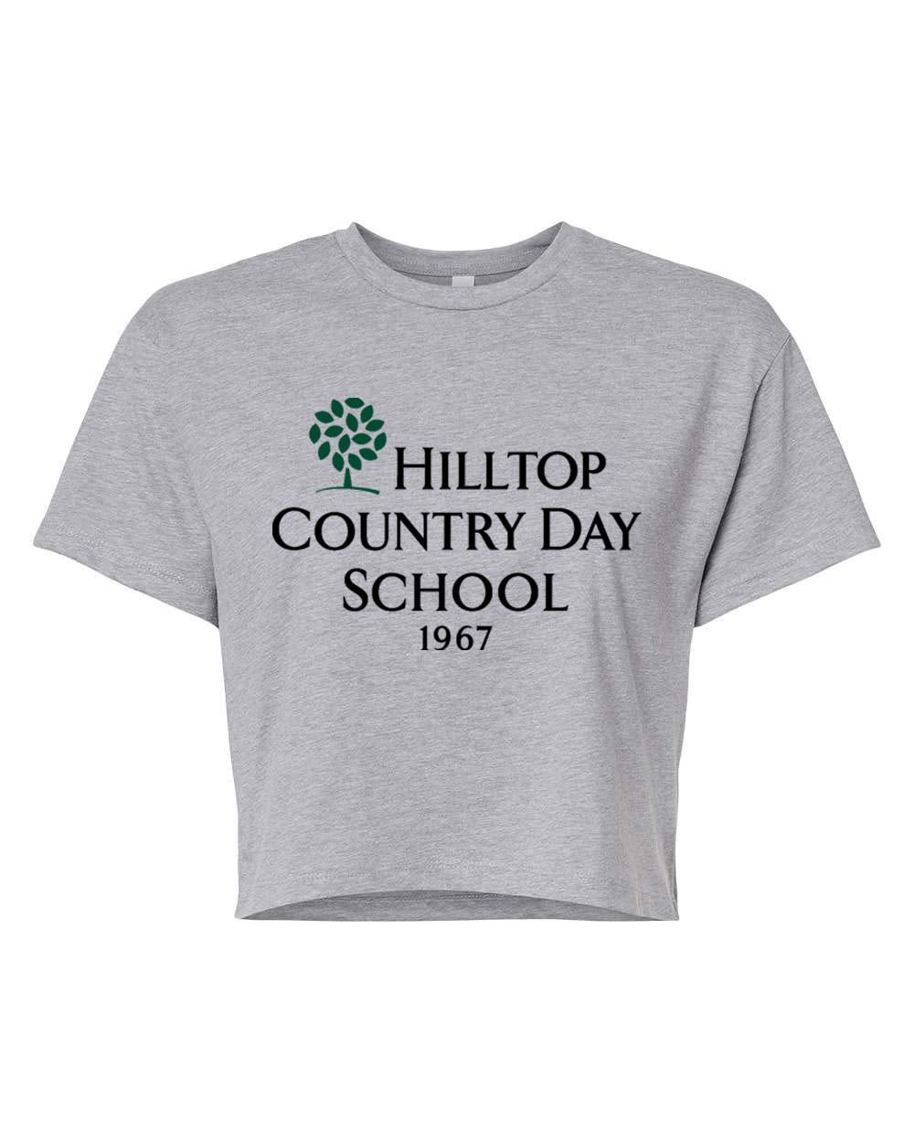 Hilltop Country Day School Design 2 crop top