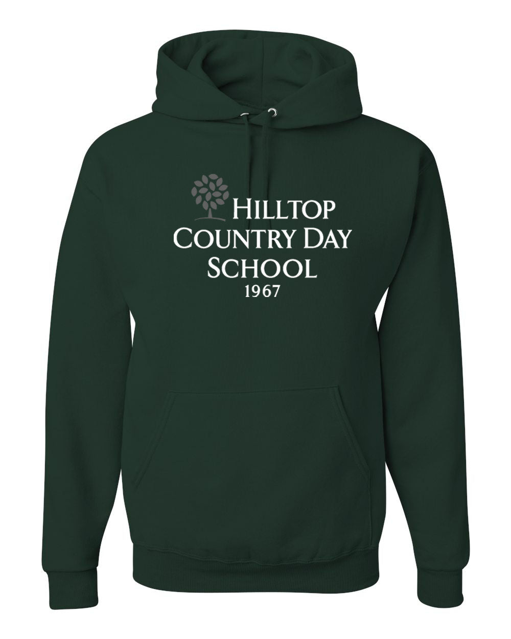 Hilltop Country Day School Design 2 Hooded Sweatshirt