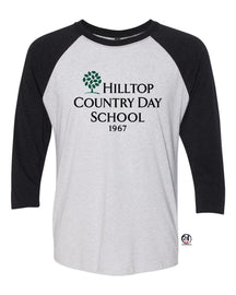 Hilltop Country Day School design 2 raglan shirt