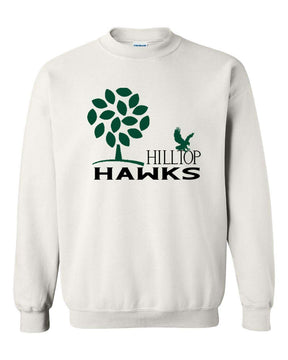Hilltop Country Day School Design 3 non hooded sweatshirt