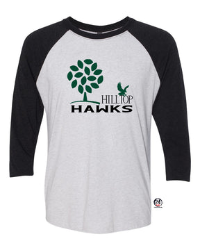 Hilltop Country Day School design 3 raglan shirt