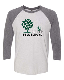 Hilltop Country Day School design 3 raglan shirt