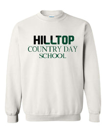 Hilltop Country Day School Design 4 non hooded sweatshirt