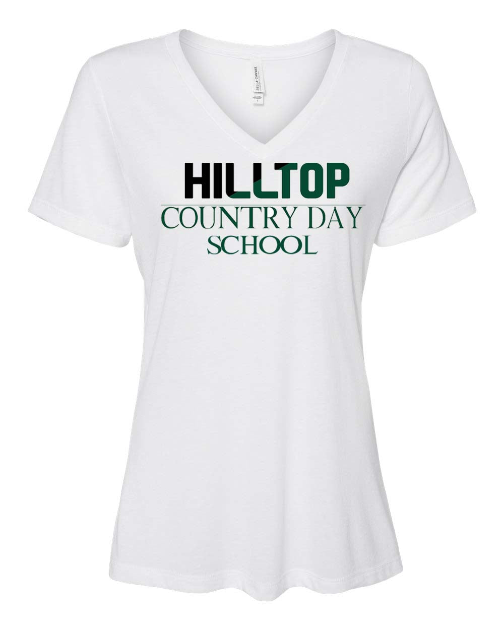 Hilltop Country Day School Design 4 V-Neck