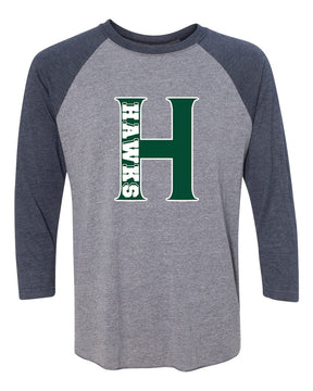 Hilltop Country Day School design 5 raglan shirt