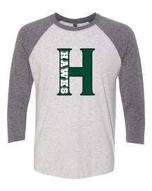 Hilltop Country Day School design 5 raglan shirt