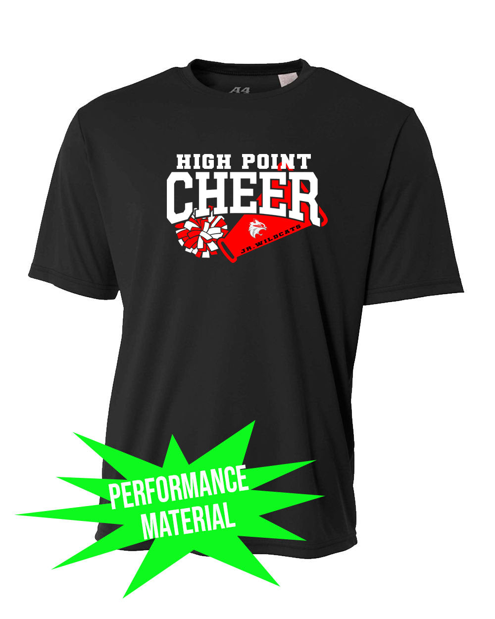 High Point Cheer Performance Material design 1 T-Shirt