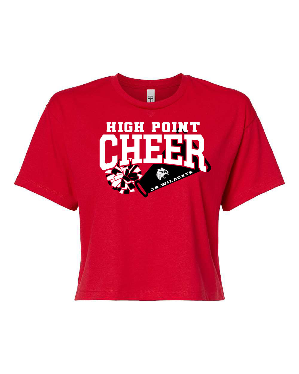 High point Cheer design 1 Crop Top