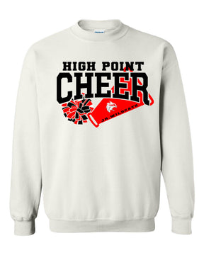 High Point Cheer Design 1 non hooded sweatshirt