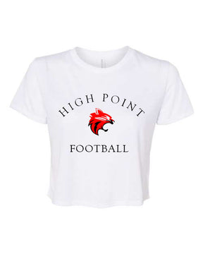 High point Football design 3 Crop Top
