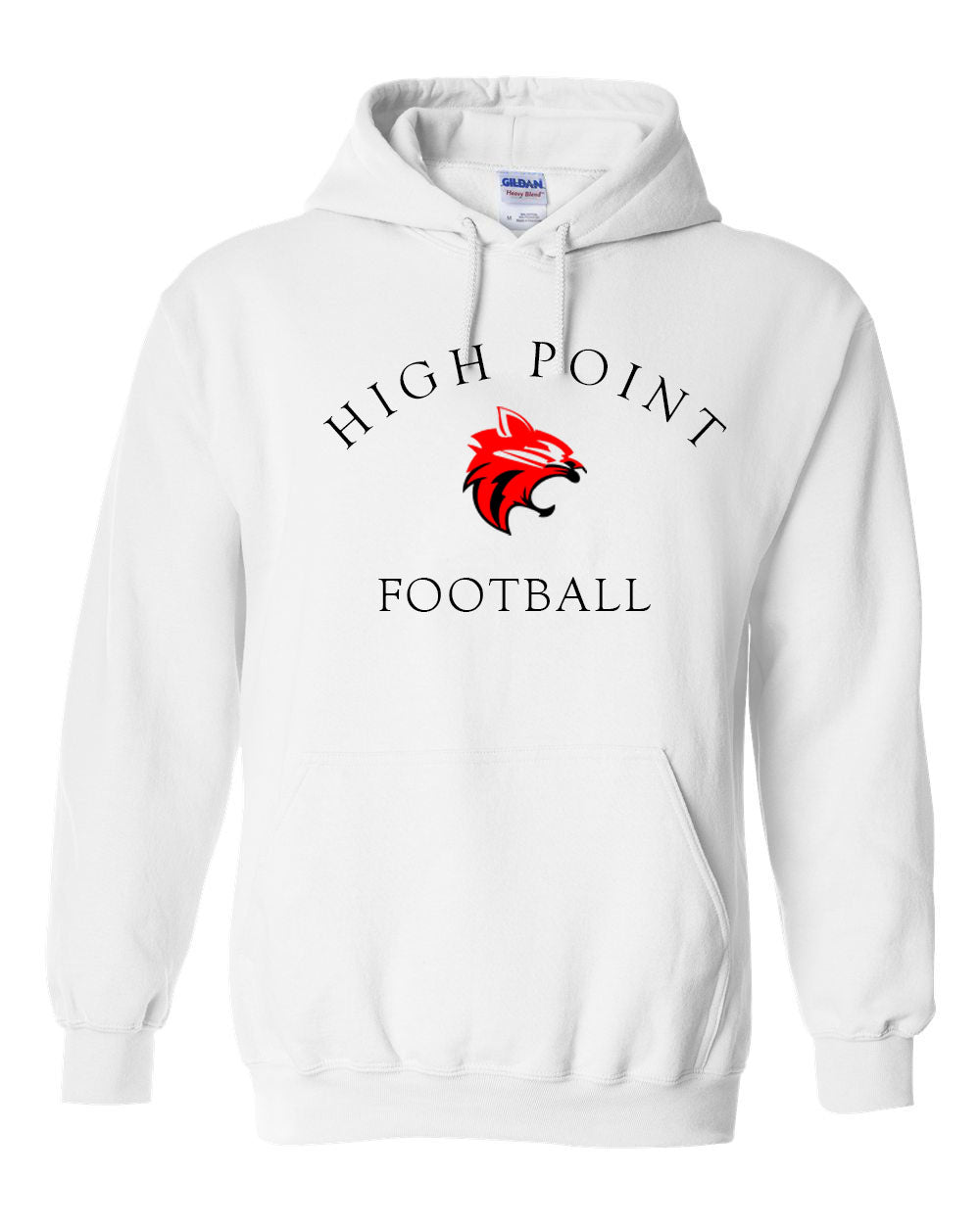 High Point Football Design 3 Hooded Sweatshirt