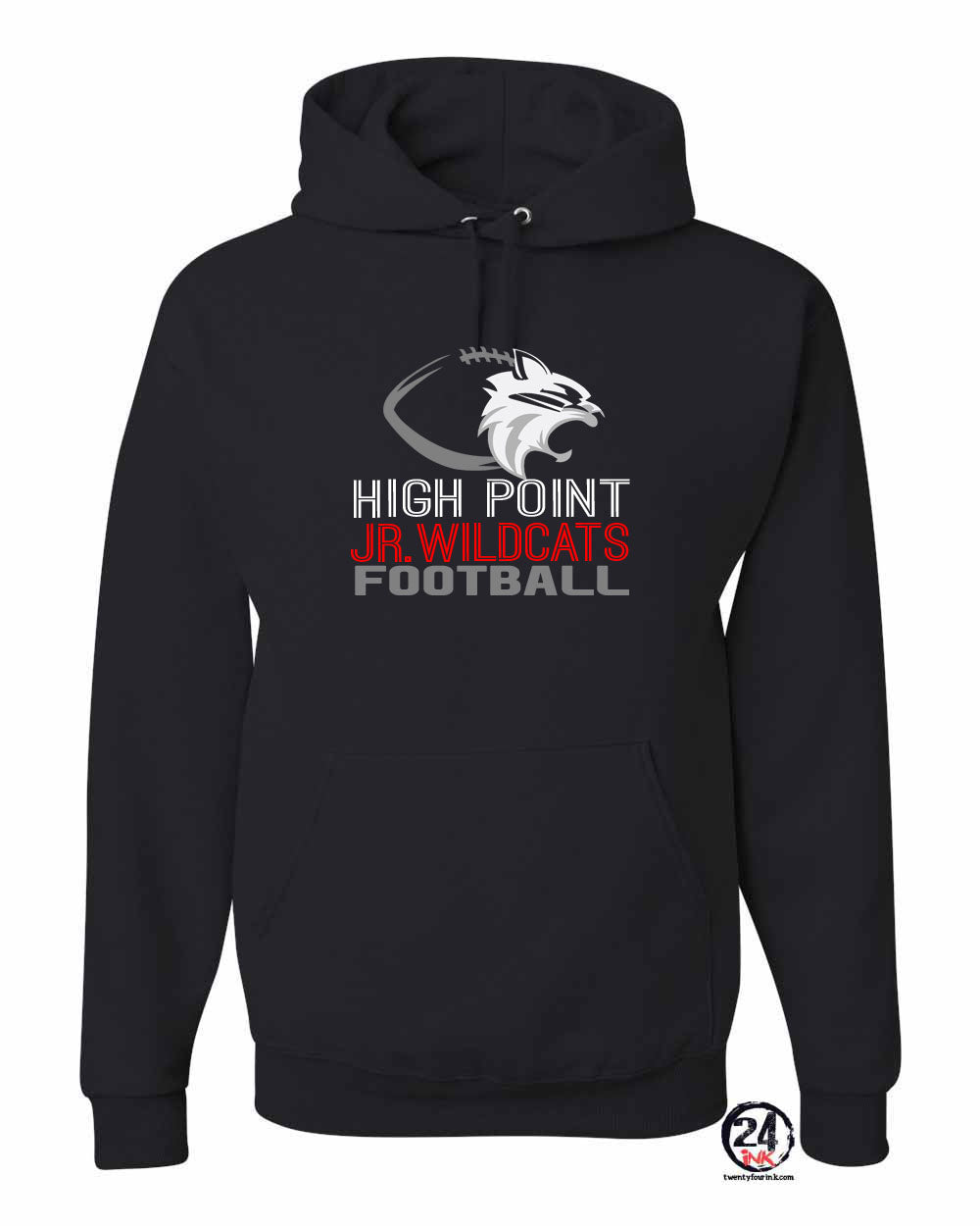 High Point Football Design 1 Hooded Sweatshirt