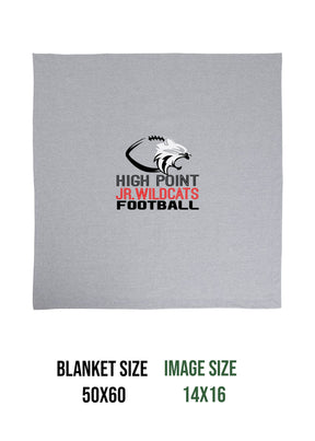 High Point Football Design 1 Blanket