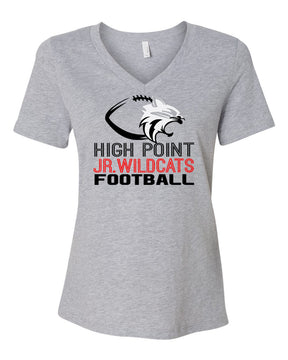 High Point Football Design 1 V-neck T-Shirt