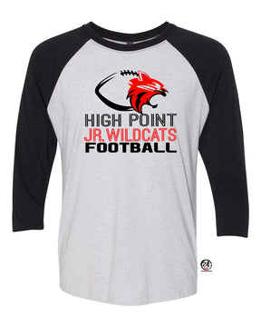 High Point Football design 1 raglan shirt