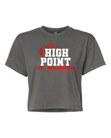 High point Football design 2 Crop Top