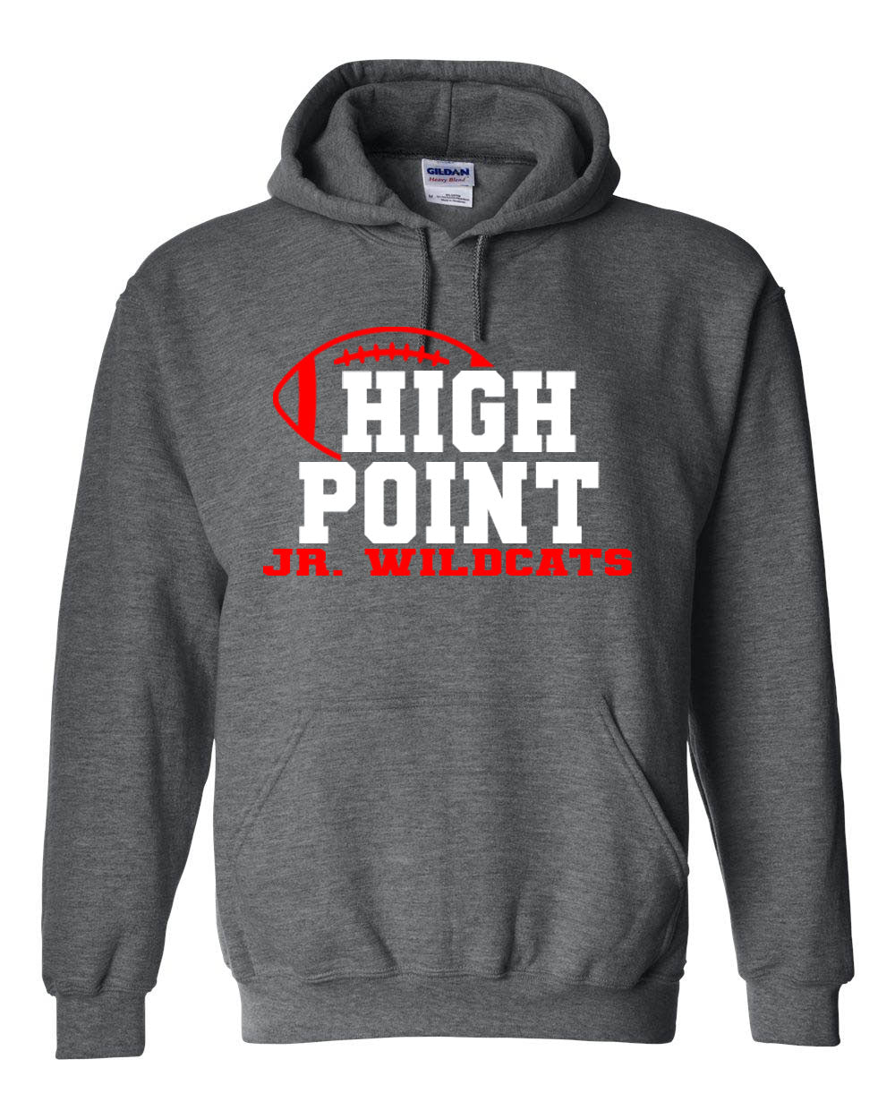 High Point Football Design 2 Hooded Sweatshirt